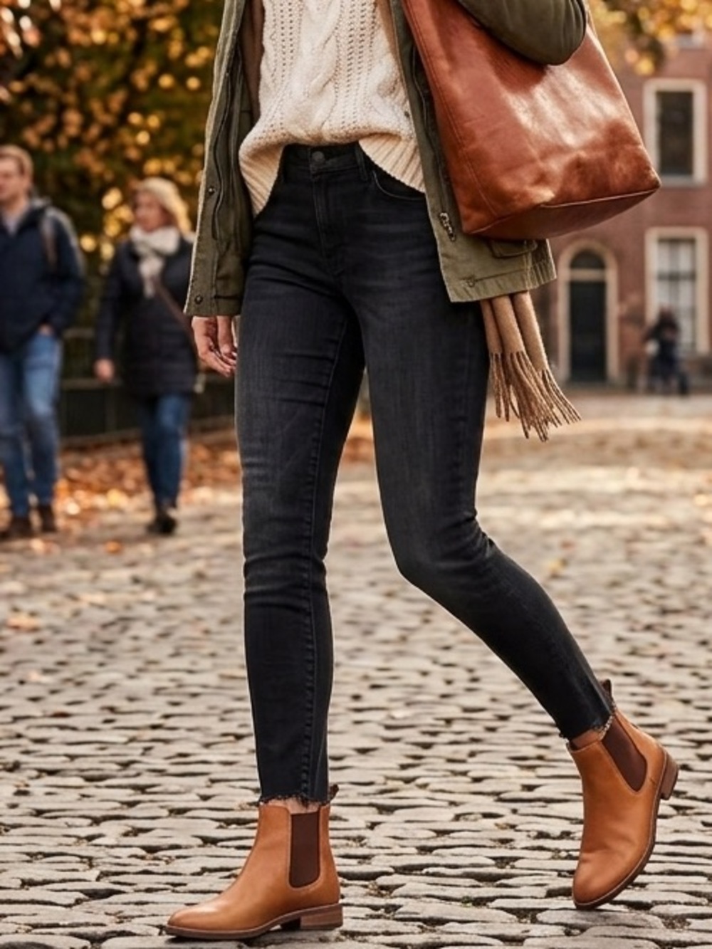 MOTHER High Waisted Looker Ankle Fray Jeans in Blackbird - Size 29 (Like New)